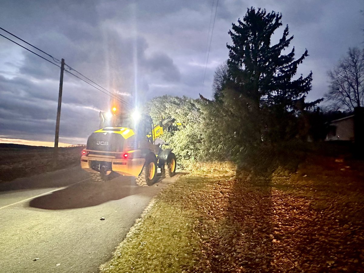 The wind was relentless today. A few road issues as a result and one burglar alarm (thanks to our Troopers). I did locate a perfect Christmas tree for #Greencastle or #Mercersburg…the problem is, it fell a year too soon. #windyday #911calls #perfectchristmastree #AntrimTownship