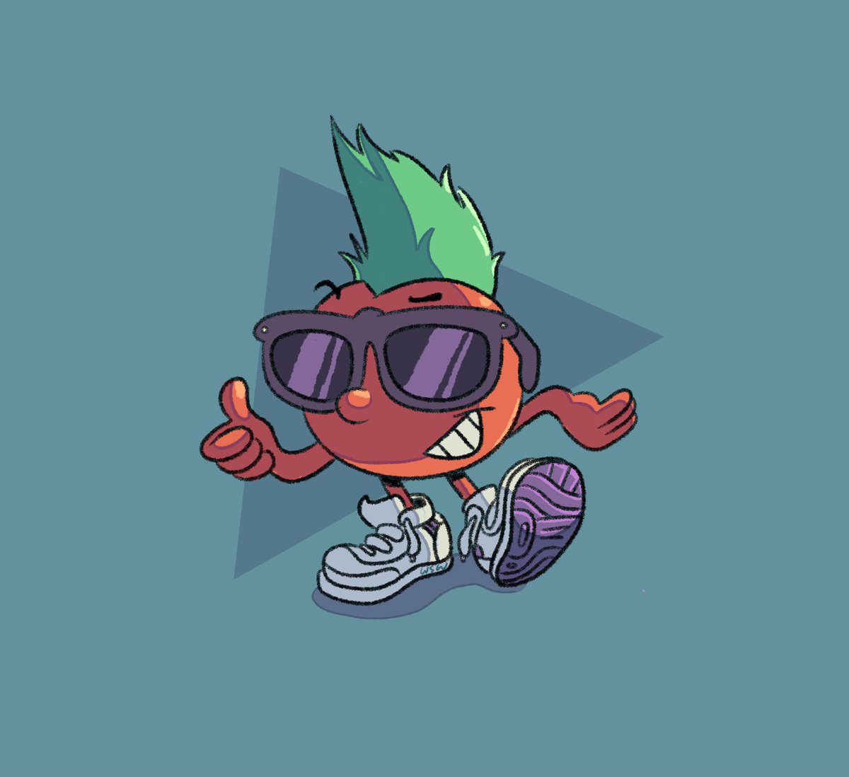 「It's Kwirk the Chilled Tomato! 」|Scott W.のイラスト