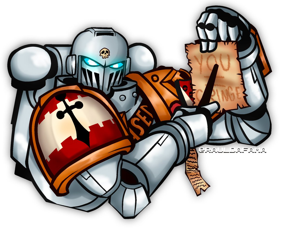 RaulDaFama's tweet photo. #WarhammerArt  #warhammer  #warhammer40k  #WarhammerCommunity me when psychic phase imploded https://t.co/VwoFrTp0e1