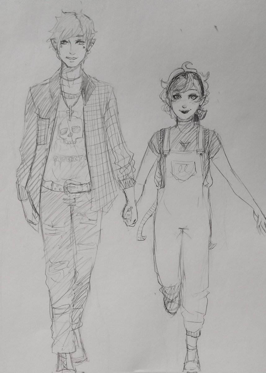 Sunnie_Moth's tweet photo. Finally have the motivation to draw again! My job's been kicking my butt! But yay! I did something! :) #oc #vampire #artist #traditionalart #sketchbook #sketch #pencildrawings https://t.co/3Vreiu1b6B