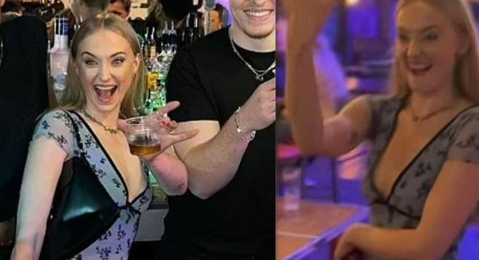 La inversionista Alice Somerville fue una de las tantas influencias vistas durante la fiesta. Se reapareció y parece que terminó con el alcohol.