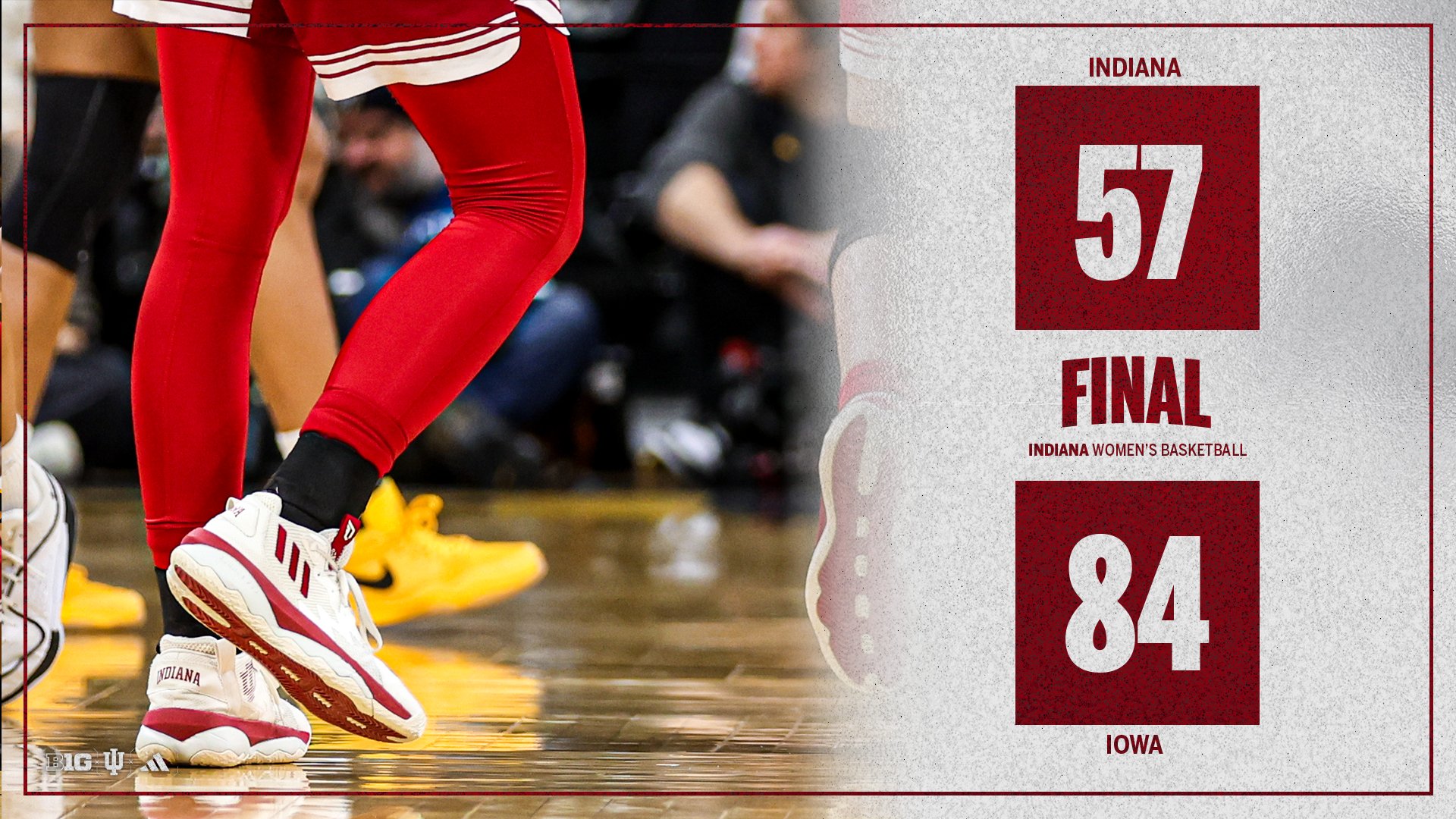 Indiana Women's Basketball on X: Final.  / X