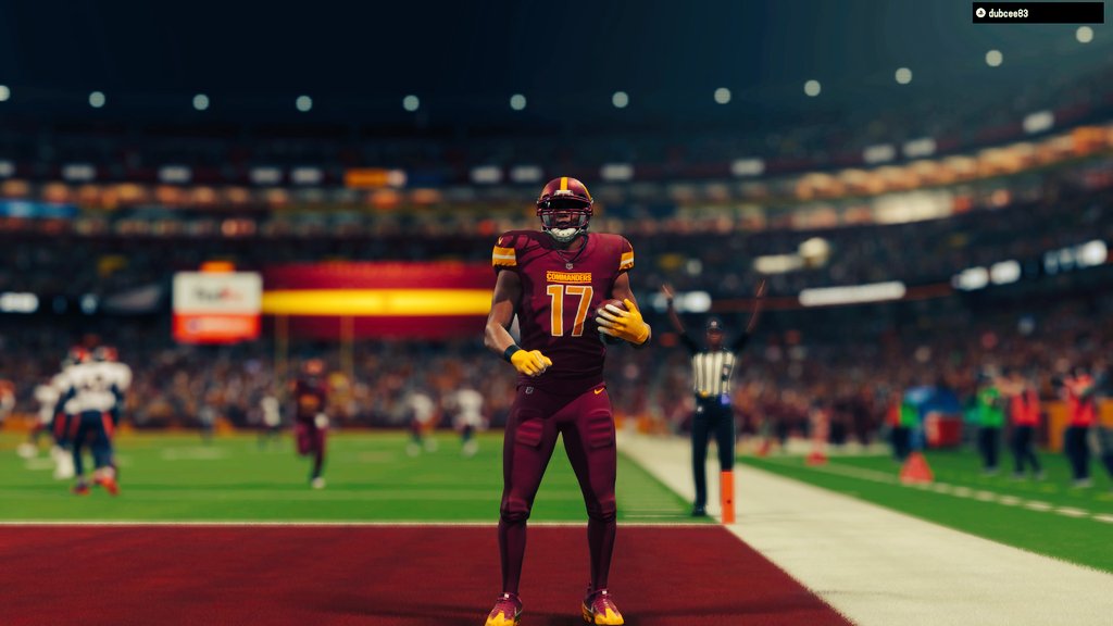 Dml_Washington's tweet photo. At Pick 20 of the draft the Commanders take Steven Hall the 6'4 232 LB wide receiver out of UCLA. What a big target for our quarterback! https://t.co/6plTDiGRVC