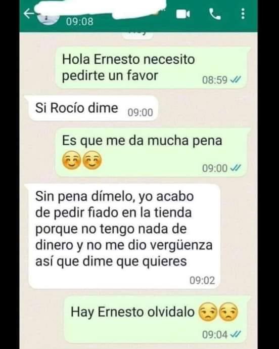 Ernesto es un zorro. 🫢