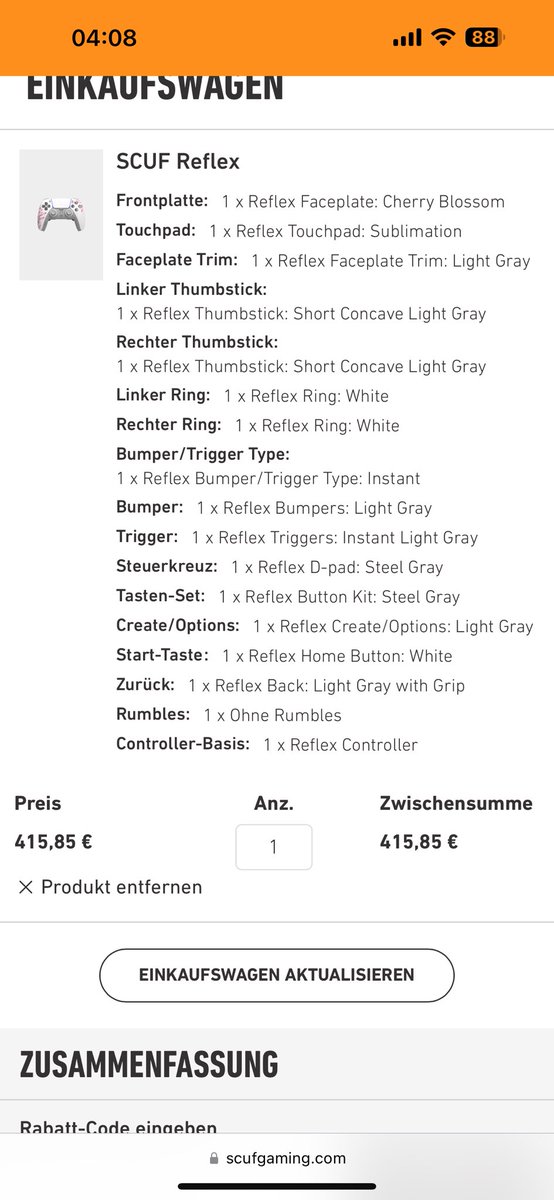 siineqz's tweet photo. #dekiiscufgiveaway 
Würde gerne mal was gewinnen und das übliche leider kein geld für so eine schönen Controller 🫤 https://t.co/wiLTPfX5Z3