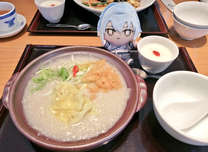 初めての食事だね  #まほやく_ぬい