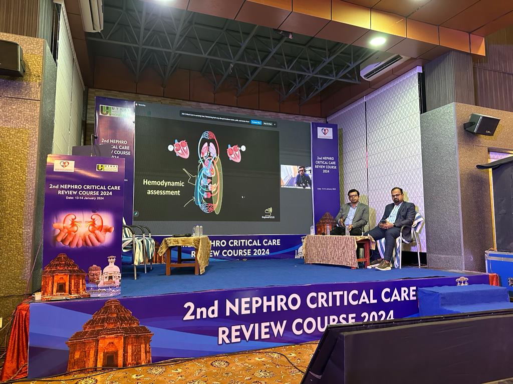 NephroP's tweet photo. Pleasure to talk about #VExUS #POCUS at the 2nd NephroCritical Care Review Course, India.
Thanks to Dr. Tapas Kumar Sahoo and team for the invitation and organizing such an excellent course.
#Nephrology #Nephcrit https://t.co/DKhO6HvCcT