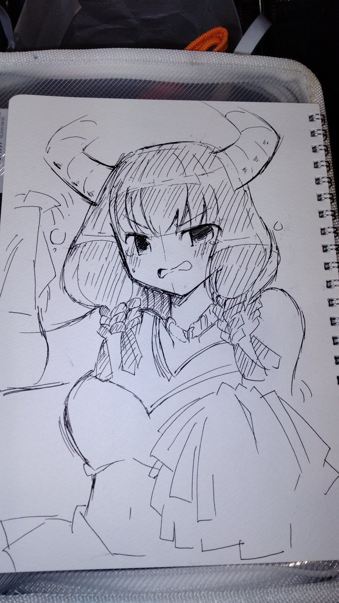何故かチアをやらされるアウラ