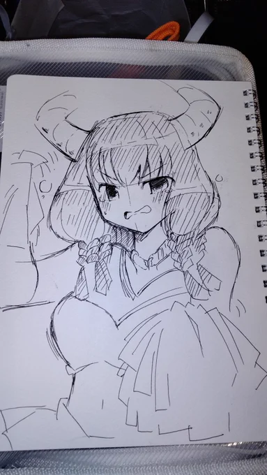 何故かチアをやらされるアウラ