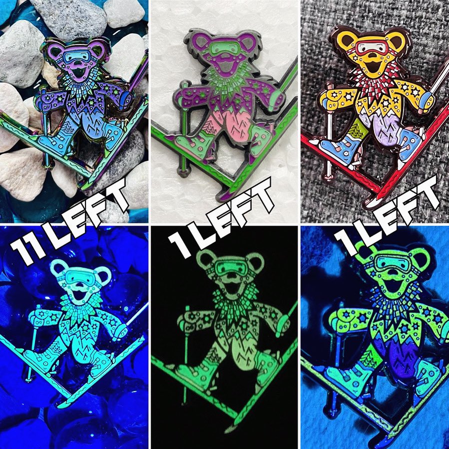Tom_Joads_Ghost's tweet photo. “Skier Bear” ⚡️🐻🎿 1.75” enamel pins by https://t.co/GNYLA6md3M - remaining inventory, as of this post! Here is a direct link - scoop ‘em while you can ⏰😉 https://t.co/i4QWFH96l8
#nhart #nhartist #deadhead #skier #skiing #skiergifts #enamelpins #bandpins #collectiblepins https://t.co/LfQjYnswQT