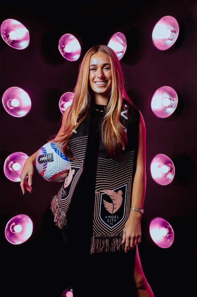 NWSL's tweet photo. Center Stage Slay 💅
#NWSLDraft https://t.co/dJXec66WGC
