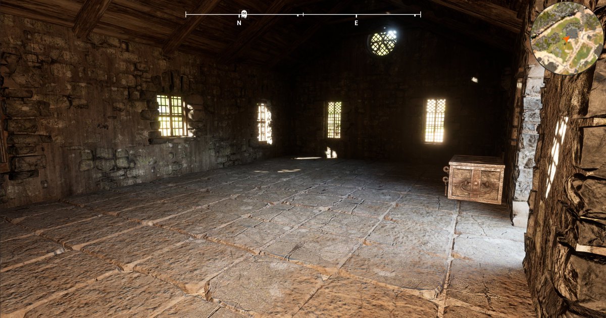 DrewWeth's tweet photo. Been developing a homesteading system to make a house feel like a home in the RPG I've been developing. Here's before and after decorating with deployable furniture!

 #screenshotsaturday https://t.co/5CvD9cCJnq