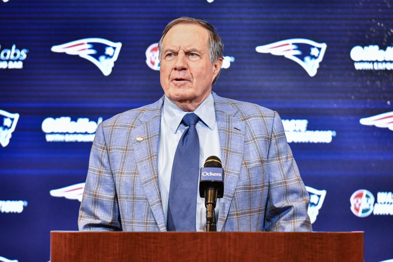 nflrums's tweet photo. The Atlanta Falcons and Bill Belichick have mutual interest on a deal for him to become head coach. https://t.co/eiFdDia2ow