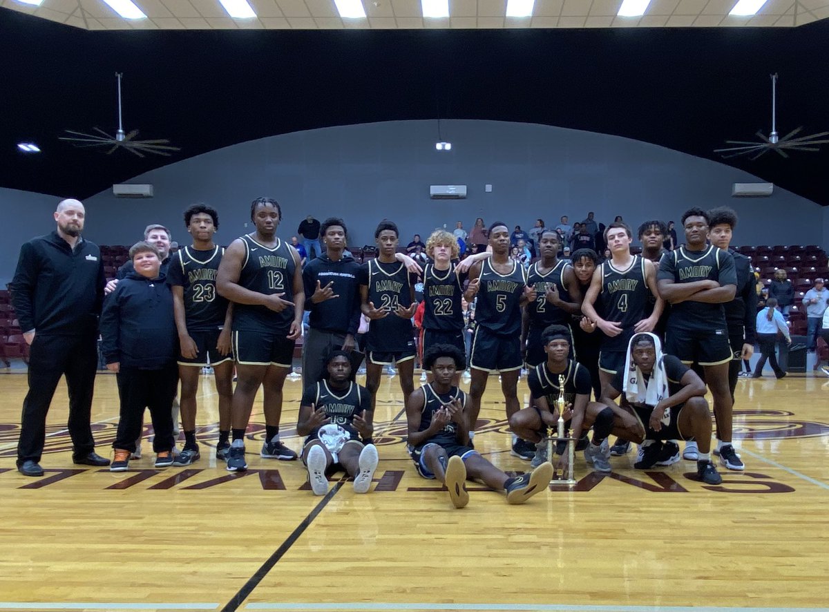 dblanchard21's tweet photo. Final (B): Amory 36, Hamilton 33. The Panthers claim their fifth straight MCT championship title. https://t.co/PmfNXDbOhw