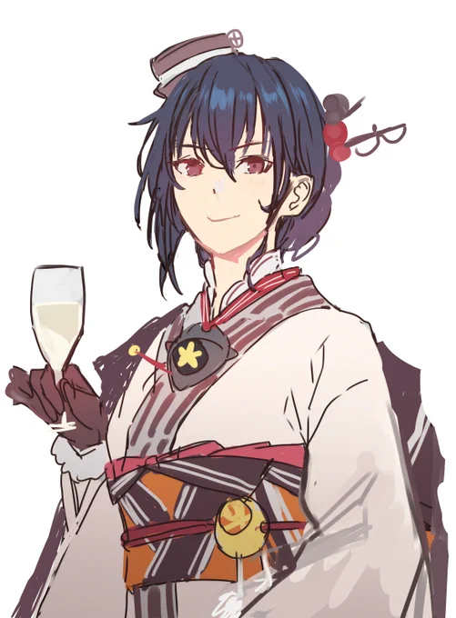 ラフ→完成なんだけど描いているうちにラフのドヤ顔が薄まってしまった 