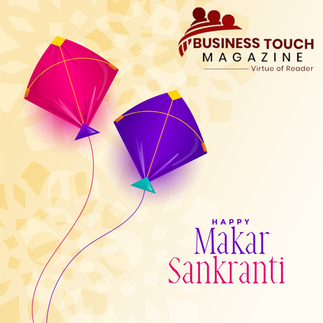 BTouchMagazine's tweet photo. Wishing you a joyful Makar Sankranti filled with vibrant kites, delicious sweets, and heartwarming moments with loved ones. May this auspicious festival bring happiness and prosperity to your life. Happy Makar Sankranti!# Happymakarsankranti #festivalofkites #celebration https://t.co/m18Q843i1Z