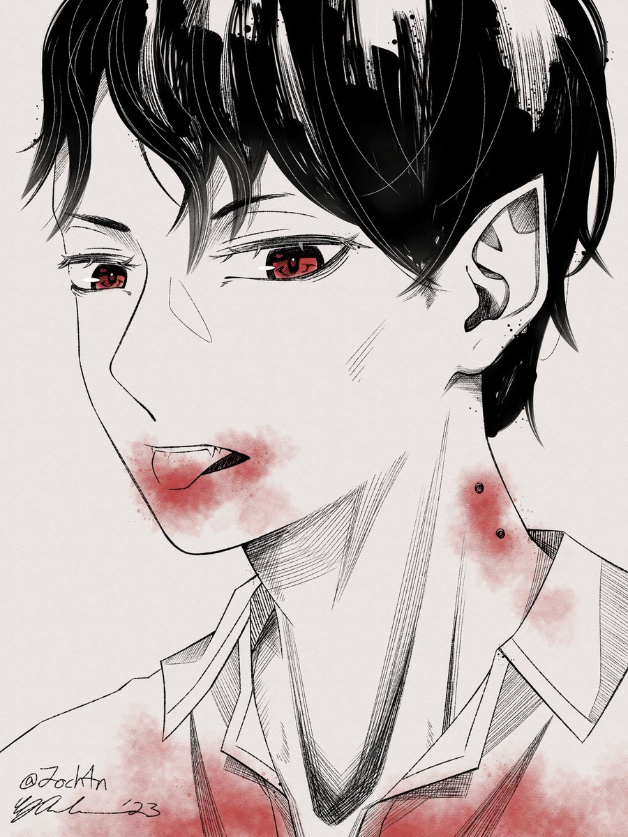 Joch4n's tweet photo. Qrt with your dark themed arts 🖤 https://t.co/DZpGPWgKpC