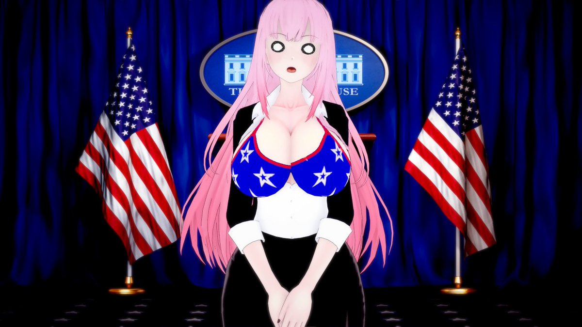 Oh no! A wardrobe malfunction at president Cowtits' inauguration ceremony!