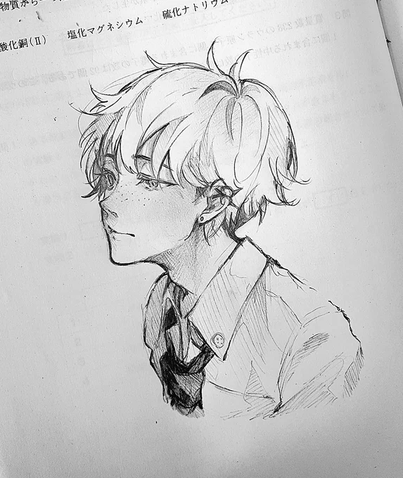 模試中に描いてた 
