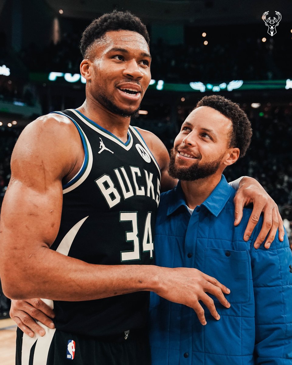Bucks's tweet photo. Two of the best in the game. https://t.co/0QvCAAC04A