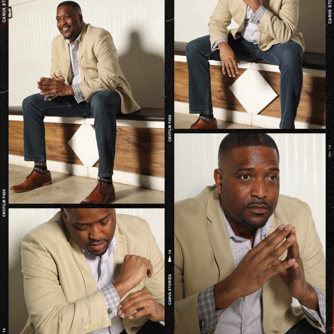 Double up on casual comfort with another relaxed French cuff look from Blakely Bespoke. Effortlessly transition from day to night while maintaining your signature style. #SaturdayStyle #BlakelyBespokeWeekendChic