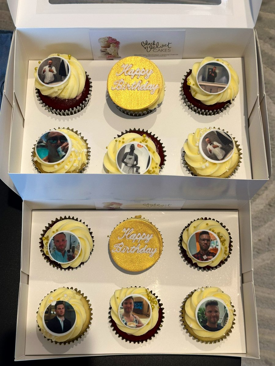 So much cake from <a href="/channelclem/">Clem</a> 🧁🧁🧁 Thank you 🙏 
I don’t recall saying I wanted to eat his face, I must have said it inadvertently once 🤦‍♂️🤣