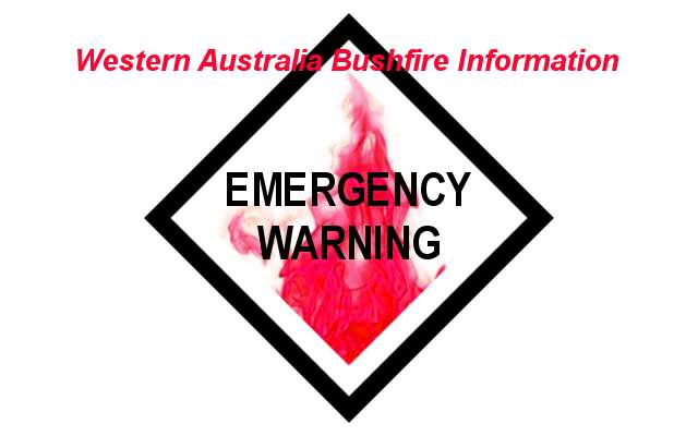 JayStill4's tweet photo. 🔥#Bushfire
⛔️#EMERGENCY #WARNING for #BINDOON, LENNARD BROOK, MOOLIABEENEE and MOONDAH in the SHIRES OF #CHITTERING and #GINGIN
You are in #danger and need to act immediately to #survive.
There is a threat to #lives and #homes. https://t.co/oGGiX8eqNU
