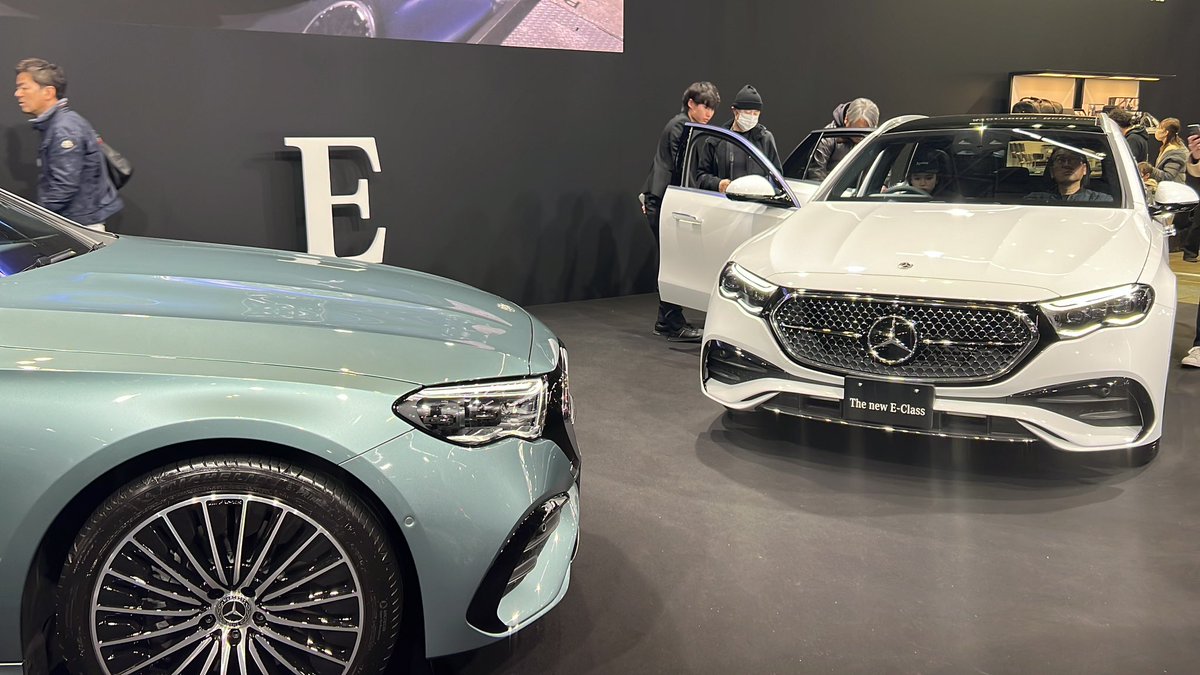 9110toodle's tweet photo. @MercedesBenz_JP 
#オートサロン新型Eクラス https://t.co/IWjtOVfr4n