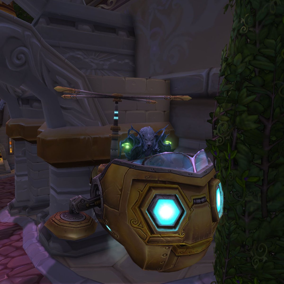 After years and years of farming Ulduar, I finally got Mimiron's Head!  #Warcraft