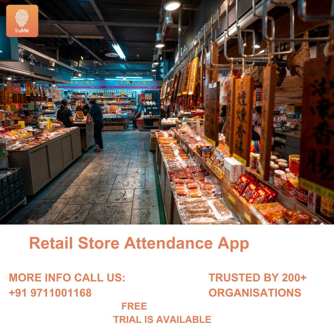 A retail store attendance app has emerged as a crucial tool in ensuring streamlined operations and maximizing productivity.

Lear More: trume.in/retail-store-a…

#truMe #retailstore #attendanceapp