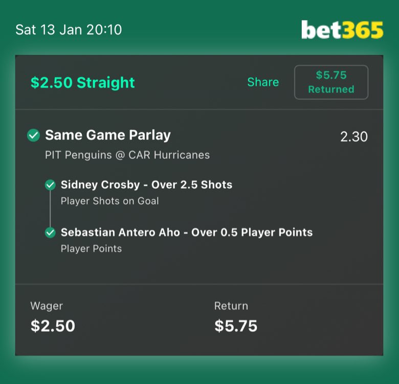 stephenhawco7's tweet photo. 🔥🎉💸 @tailmedaddy with a couple hits tonight 🔥🎉💸 #GamblingX #gamblingtwitter #NHL #PlayerProps #tailmedaddy https://t.co/cEZZSgrQ2B