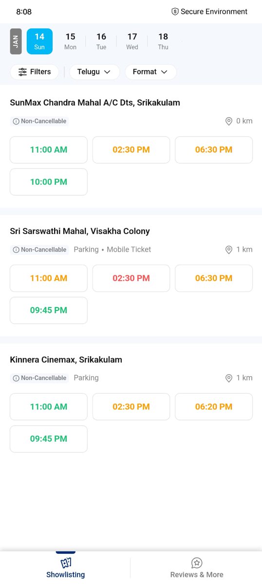 Srikakulam day 3 booking 7shows fast filling 🔥👍
#GunturKaraam @urstrulyMahesh