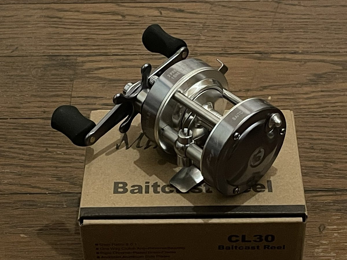 ABU100NX's tweet photo. 増機②
Ming Yang CL30+New Handle
#Ming_Yang
#CL30
#ベイトリール
#ベイトキャスティング
#中華リール
#Ali_Express
#アリエク https://t.co/PDKrMx43lH