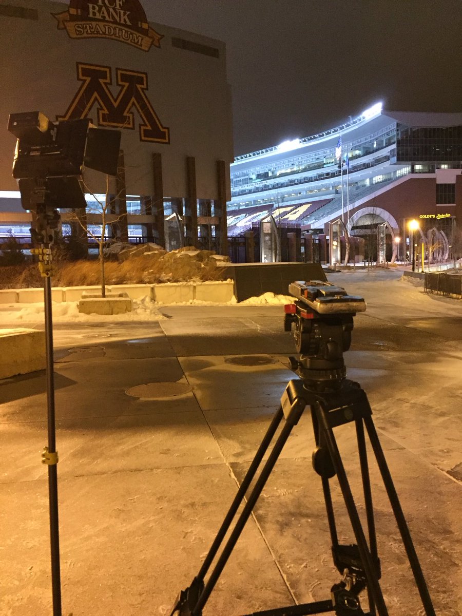 IandFurness's tweet photo. Coldest week ever right ⁦@SchramFOX13⁩?! Minnesota. 2016. The Blair Walsh miss game. Live shots for ⁦@fox13seattle⁩ in -5 temps. KC we can relate. No fun. https://t.co/8YXmnT4gL0