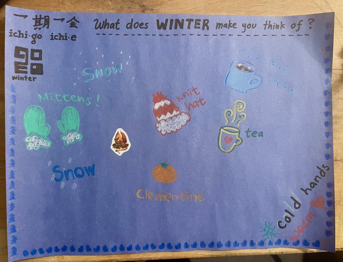 151aio's tweet photo. I asked - people answered! “What does winter make you think of?” https://t.co/7KrBCfqXQi