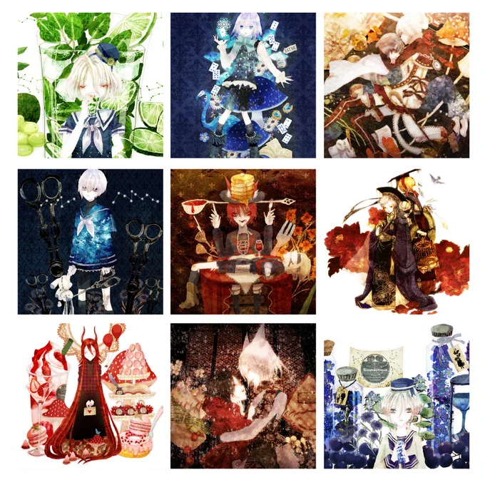 #何だっていい過去作品を掲載するチャンスだ #絵柄が好みって人にフォローされたい  たくさん描いてきました!これからも頑張ります!
