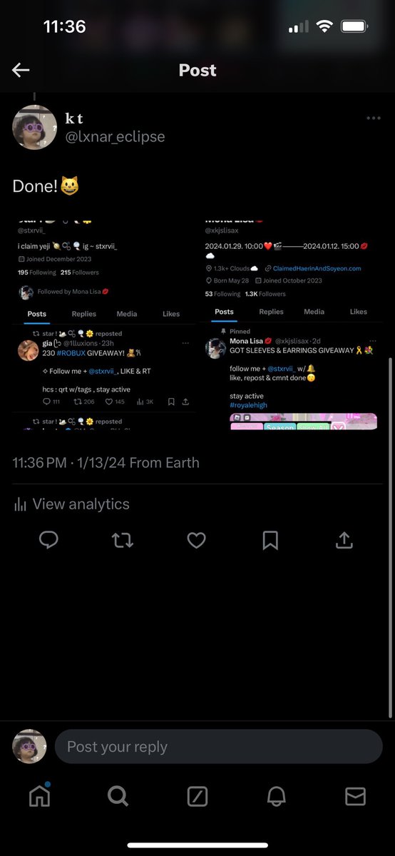 lxnar_eclipse's tweet photo. @xkjslisax Done with extras 😋 https://t.co/sSYlidFErW