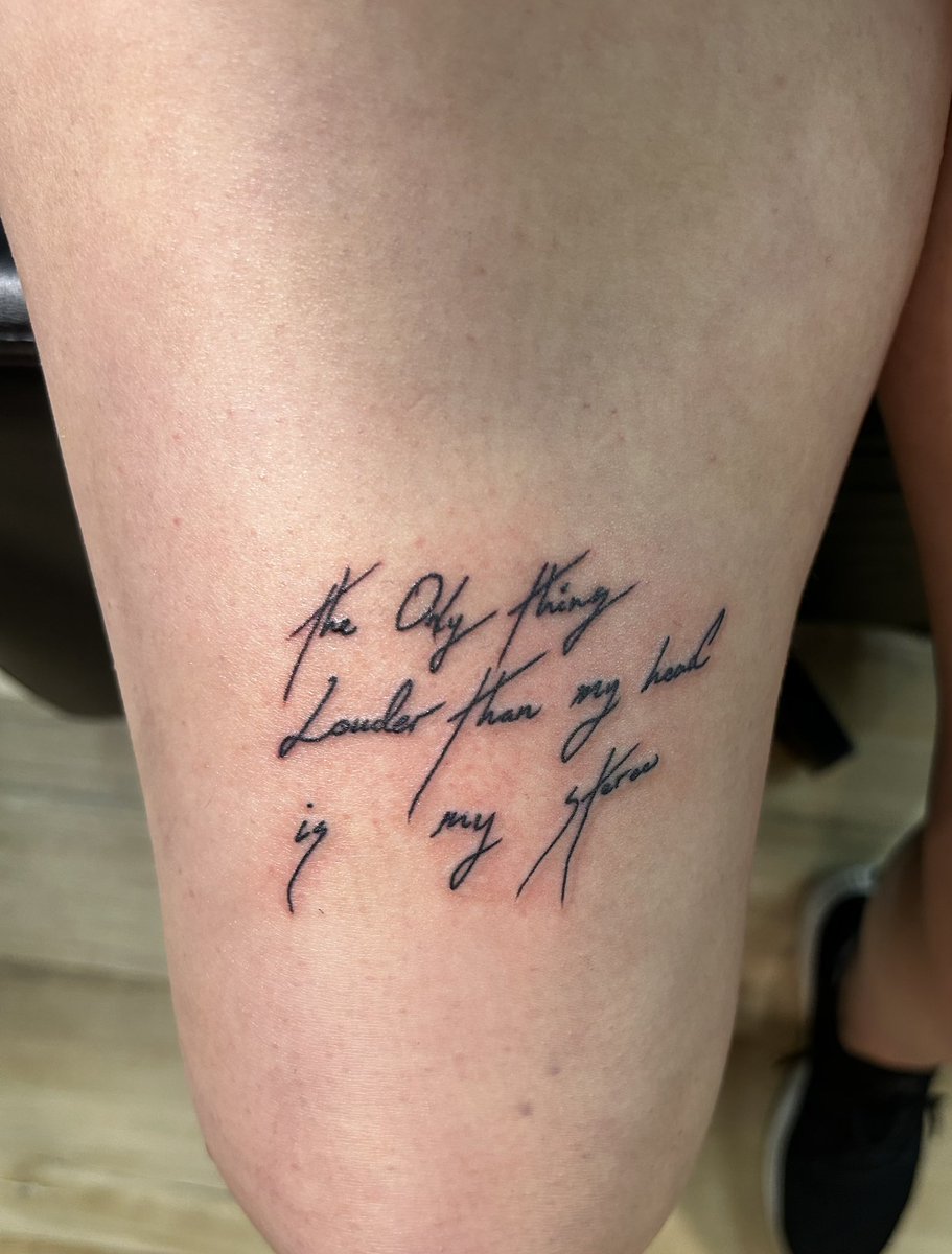 ghostbitch2__'s tweet photo. From now til forever, this will be my favorite tattoo. Thank you, Oscar. 💖 https://t.co/oivZ2mslIc
