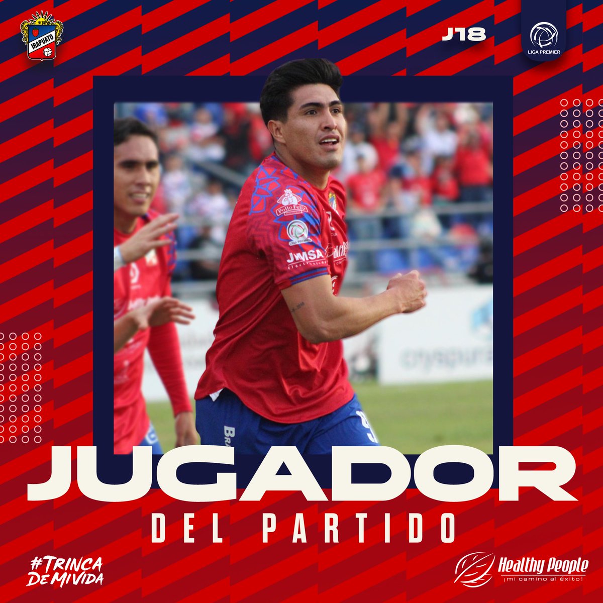 ¡Con doblete! ⚽️⚽️

Adolfo “Bofo” Hernández es nuestro #JugadorDelPartido de la Jornada 18, gracias a su doblete el día de hoy frente a C.D. S. Tampico Madero. 😎🔥

#TrincaDeMiVida ❤️💙 #ClubDeportivoIrapuato 🇳🇱