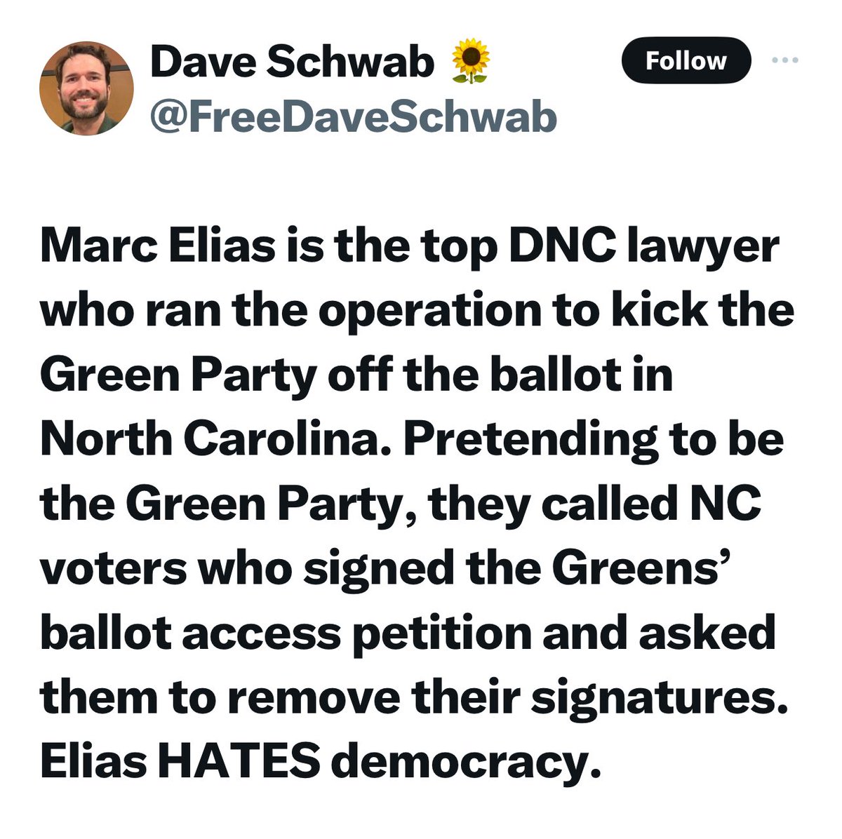 eyebright22's tweet image. Stop blocking ballot access and hold a fair primary. Stop fighting voting method reform. 
#EndCitizensUnited End #Superdelegates. 
These are all examples of voter suppression