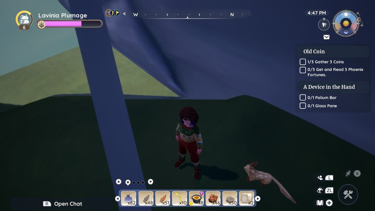Lavisa01's tweet photo. there is a hole in the map #palia @playpalia #NintendoSwitch https://t.co/tWBLSCgi3h