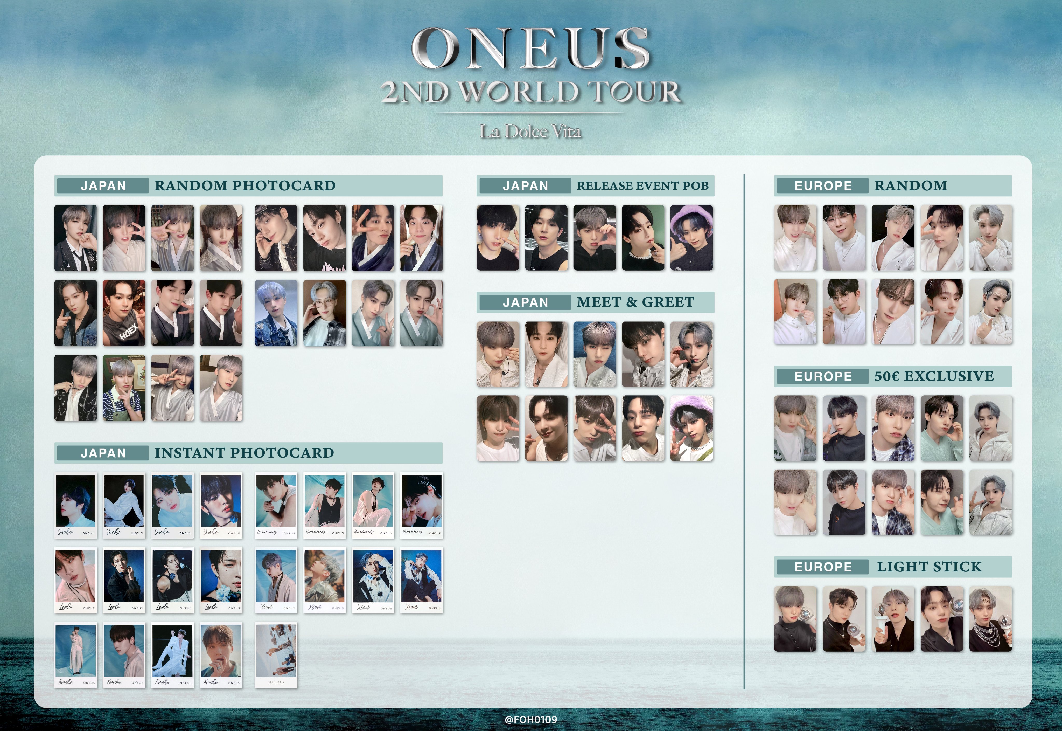 ONEUS La Dolce Vita DMM 5.0トレカ