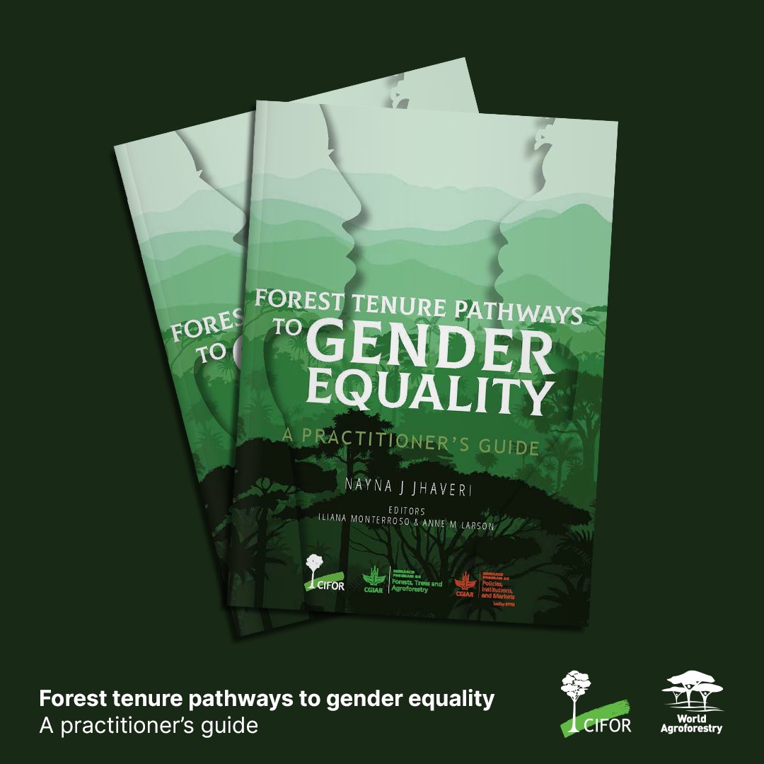 📑 This practitioner’s guide explains how to promote #gender-responsive #forest tenure reform in community-based forest regimes, and is aimed at those taking up this challenge in developing countries.

Read /download 🔗: bit.ly/3pol5H9

#Trees4Resilience