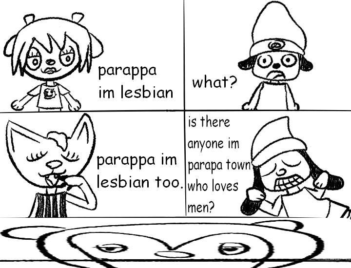 skylerdagirl's tweet photo. parappa im lesbian #umjammerlammy #parappatherapper https://t.co/bJxLGuDg8a