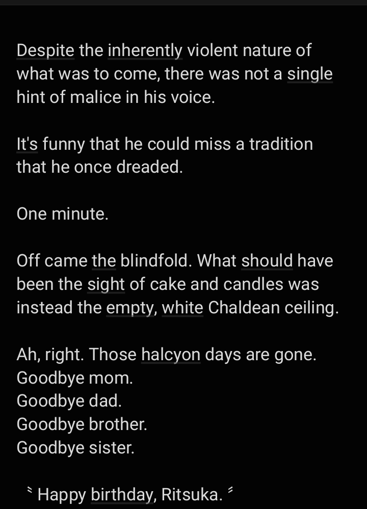 HalcyonGoodbyes's tweet photo. ⠀⠀⠀⠀⠀ Happy birthday. https://t.co/F8zHwXNJB1