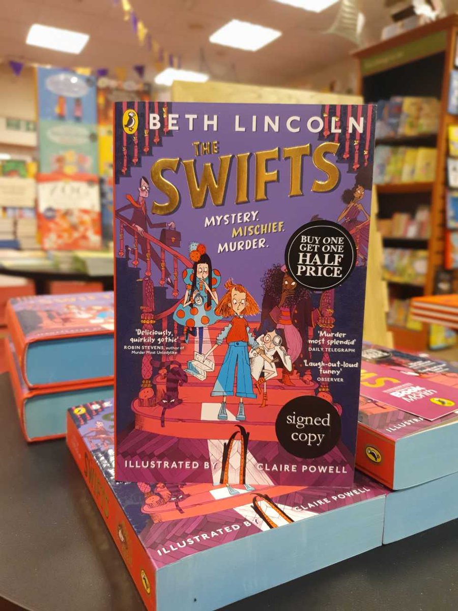 Have you got what it takes to win this month's competition?🧐 In the Swifts, Shenanigan Swift has to investigate an attempted murder involving her family. You design your own crime solving detective. Be creative by giving them crime solving accessories and a fab name too!