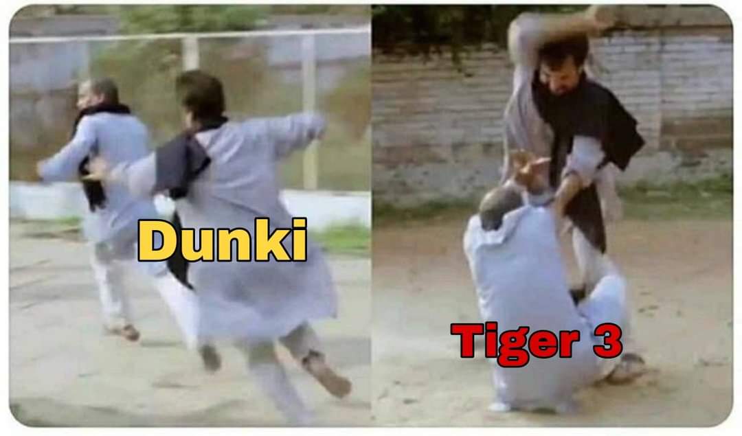 Nothing.. Dunki beats Tiger free 🐯

#DunkiBlockbuster #dunki #ShahRukhKhan𓃵 #IndianOfTheYear