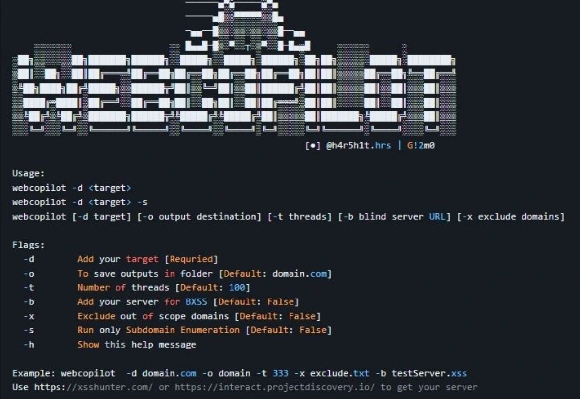 🌟WebCopilot🌟
👉An automation tool that enumerates subdomains then filters out xss,sqli, open redirect, lfi,ssrf and rce parameters and then scans for vulnerabilities.

📥t.me/brutsecurity

#bugbountytip #bugbountytips #ethicalhacking #CyberSecurity #Pentesting #sqli #xss