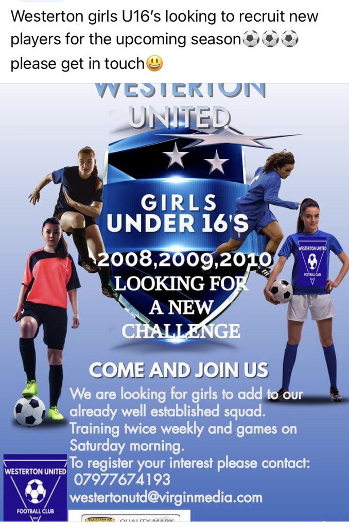 Westerton United Football Club (@westertonunited) on Twitter photo 