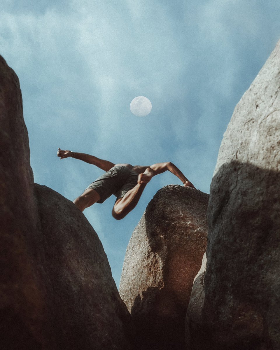 Leap of Faith

Before each flight, you take a small jump, a leap of faith, believing that your wings will work.

That jump can only be made with rock solid feet and why not, aiming the moon.

#photograghy #art #portrait #earth #thailand #Π